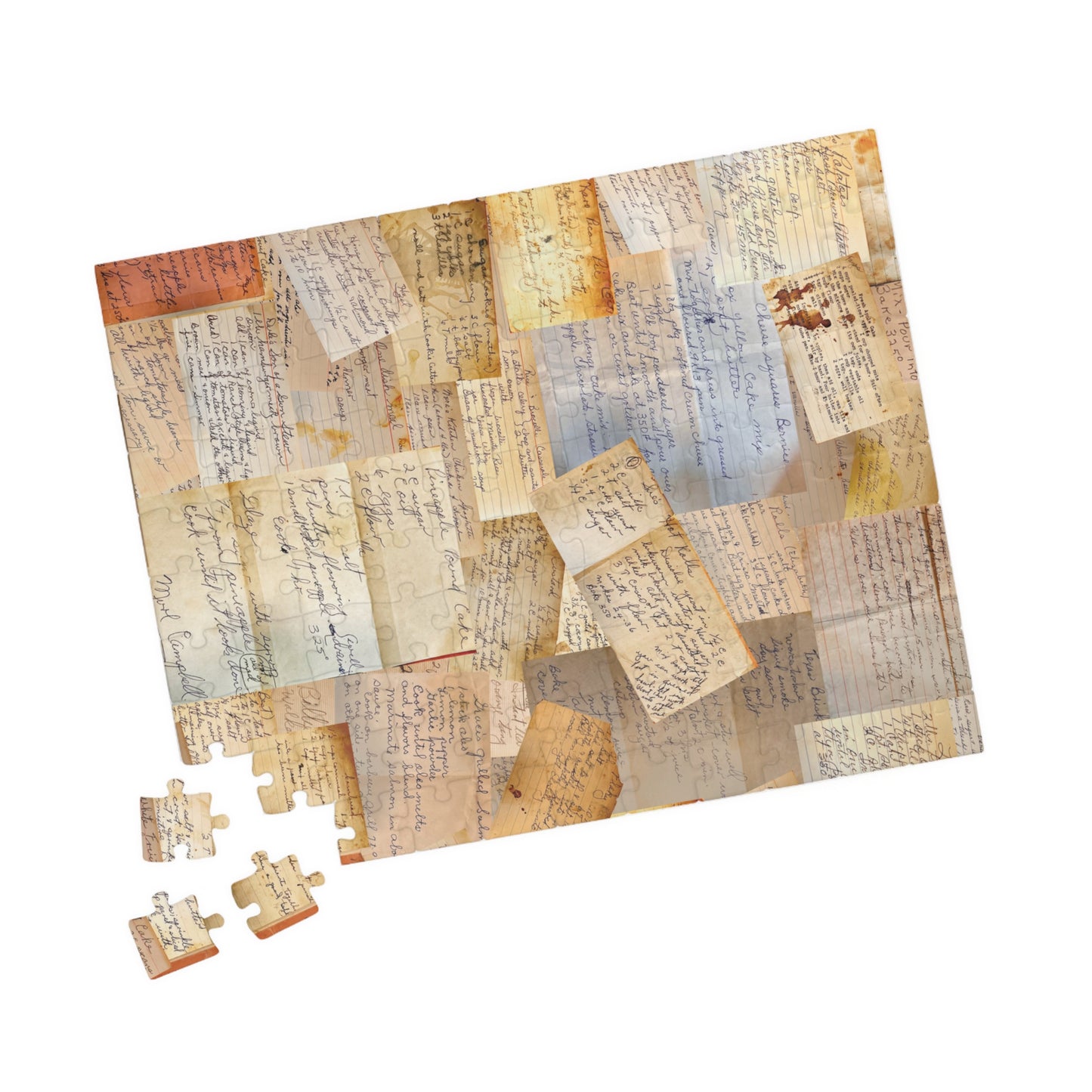 Vintage Recipe Puzzle (110, 252, 500, 1014-piece)