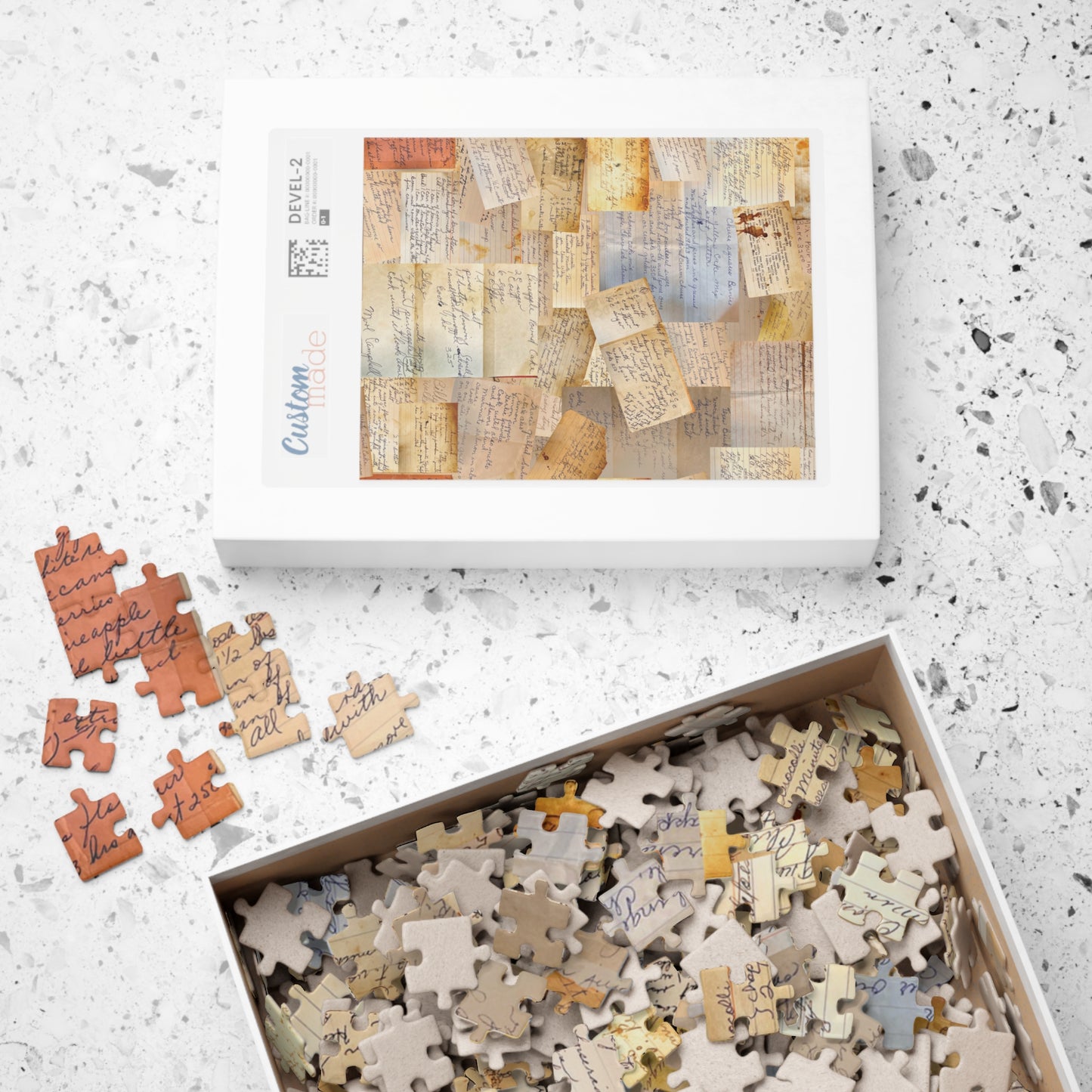 Vintage Recipe Puzzle (110, 252, 500, 1014-piece)